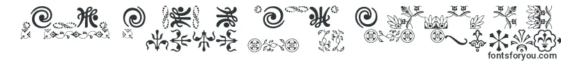Ornamentsvillage-Schriftart – Schriftarten, die mit O beginnen