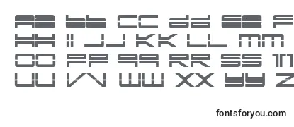 Review of the Yonderrecoil Font