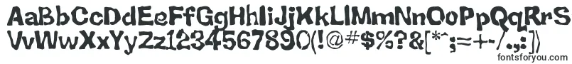 BacksplatterDrippy-Schriftart – Schriftarten, die mit B beginnen