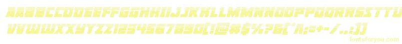 Шрифт Libertylegionhalfital – жёлтые шрифты