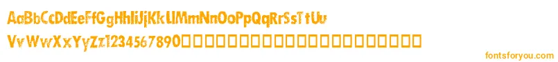 DirtySocksSkinny Font – Orange Fonts