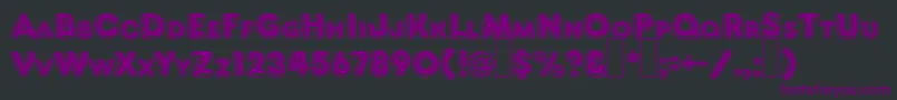 Więcej informacji o czcionce F821DecoRegular Czcionka F821DecoRegular – fioletowe czcionki na czarnym tle