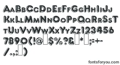  F821DecoRegular font