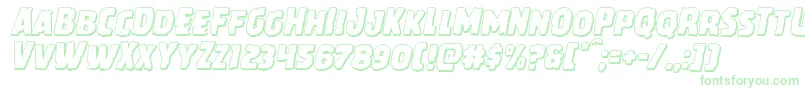 Howlinmadshadowital Font – Green Fonts