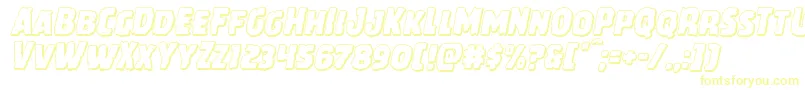 Howlinmadshadowital Font – Yellow Fonts