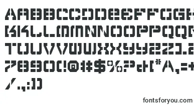  VyperCondensed font