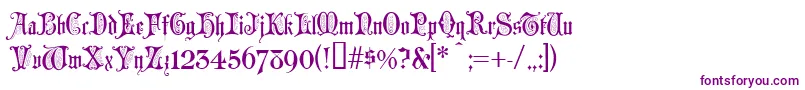 Weitere Informationen zur ChappelText-Schriftart ChappelText-Schriftart – Violette Schriften