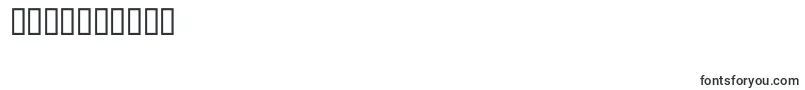 フォントMcsAlmaalimHighDecoOutline – 数字と数値のためのフォント