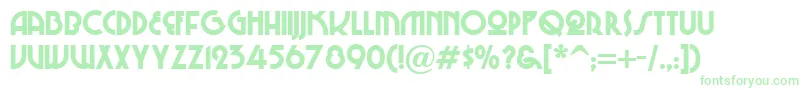 Więcej informacji o czcionce ChiTownNf Czcionka ChiTownNf – zielone czcionki