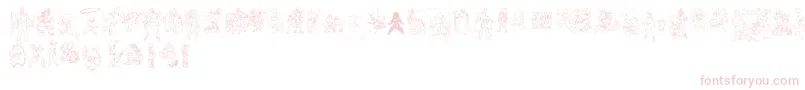 DragonBallTfb-Schriftart – Rosa Schriften