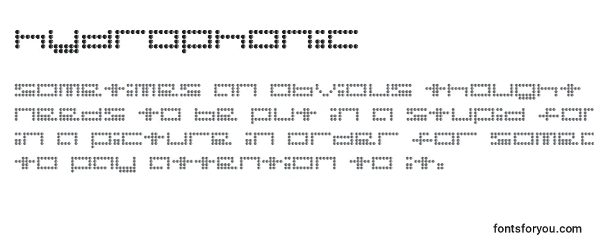 Hydrophonic Font
