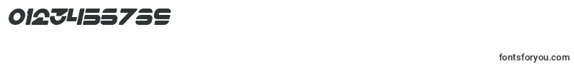 FlynnItalic Font – Fonts for Numbers and Digits