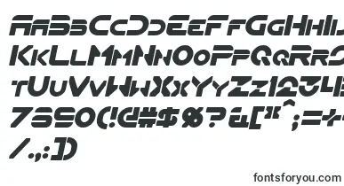  FlynnItalic font