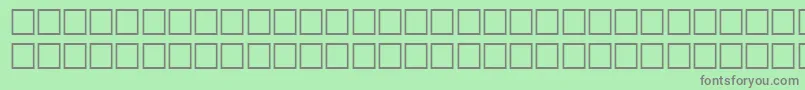 Шрифт CacheextraboldBold – серые шрифты на зелёном фоне