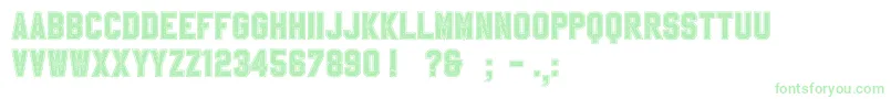 SablonUpCollegeAlt Font – Green Fonts