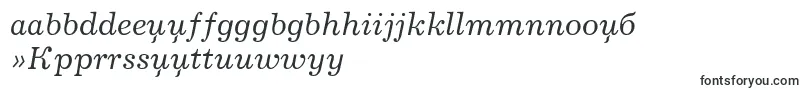 JournalItalic Font – Yoruba Fonts
