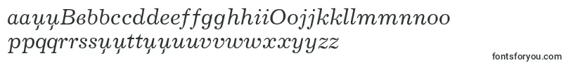 JournalItalic-Schriftart – rumänische Schriften