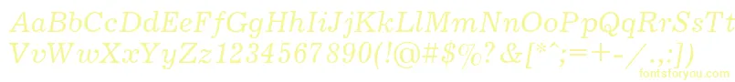 JournalItalic Font – Yellow Fonts