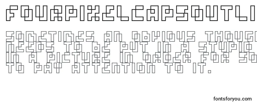 fourpixelcapsoutline, fourpixelcapsoutline font, download the fourpixelcapsoutline font, download the fourpixelcapsoutline font for free