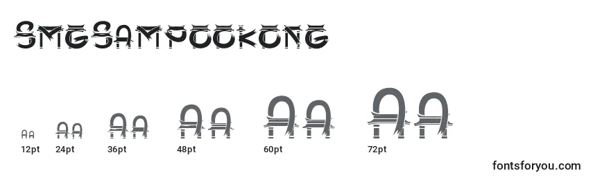 Размеры шрифта SmgSampookong