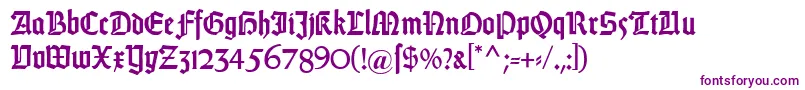 DsweissGotischalt Font – Purple Fonts