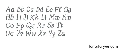 Slabserifwrittenitalic Font