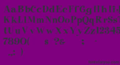 Elf font – Black Fonts On Purple Background