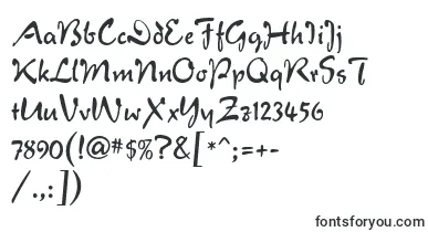  VeronaScript font