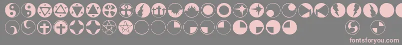 More about Obsidiscs Font Obsidiscs Font – Pink Fonts on Gray Background