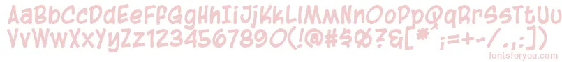 BlambotCasualBold Font – Pink Fonts