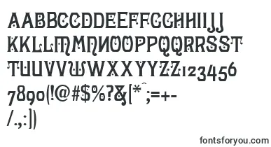  LunariaModern font