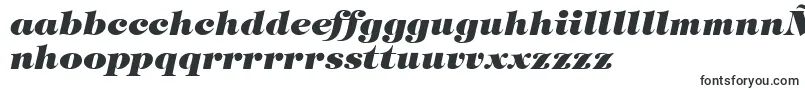Шрифт TringlandHeavyItalic – галисийские шрифты