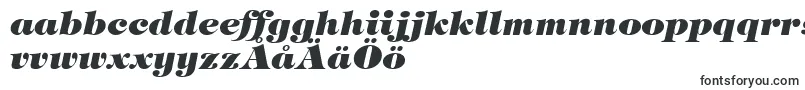 Шрифт TringlandHeavyItalic – шведские шрифты