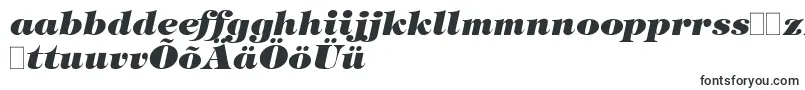 Шрифт TringlandHeavyItalic – эстонские шрифты