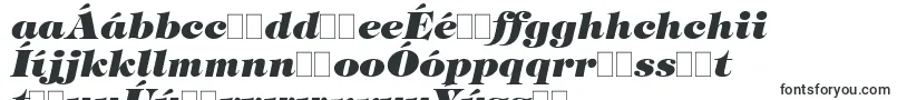 Шрифт TringlandHeavyItalic – чешские шрифты