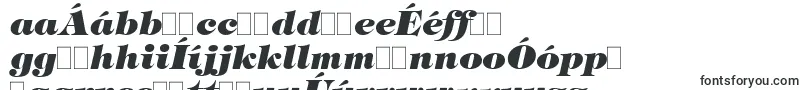 Шрифт TringlandHeavyItalic – гэльские шрифты