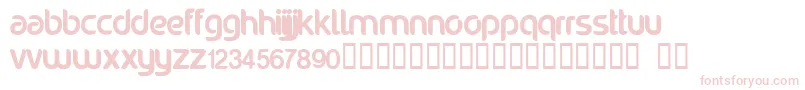 Noraviyel Font – Pink Fonts on White Background