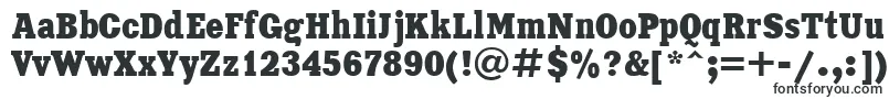 Xna87C-fontti – kirjafontit