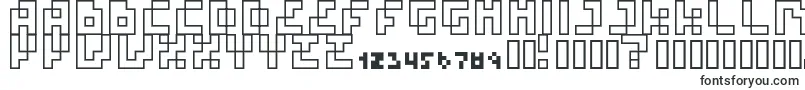 FourPixelCapsOutline Font – Fonts for Autocad