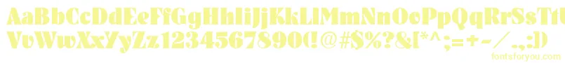 PickwickRegular Font – Yellow Fonts
