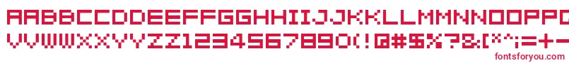 04b 08  Font – Red Fonts