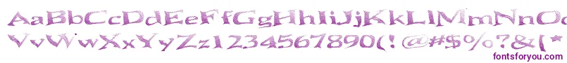 SeawaveBasic Font – Purple Fonts on White Background