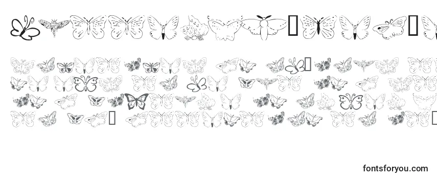 Шрифт Butterflyheaven