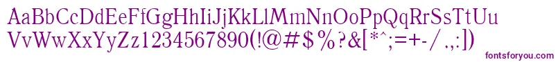 Antiqua90n Font – Purple Fonts on White Background