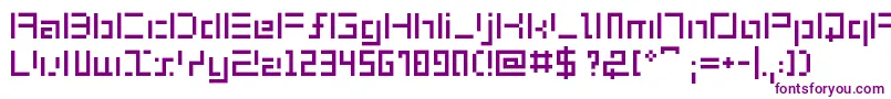 ShuinSans Font – Purple Fonts on White Background