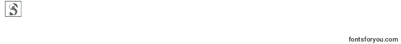 フォントChildrensalphabetinvers – フォント数字3