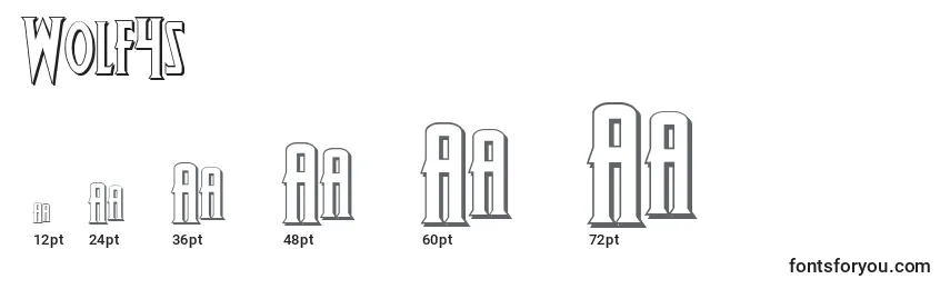 Wolf4s Font Sizes