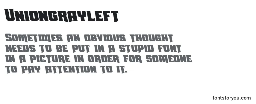 uniongrayleft, uniongrayleft font, download the uniongrayleft font, download the uniongrayleft font for free