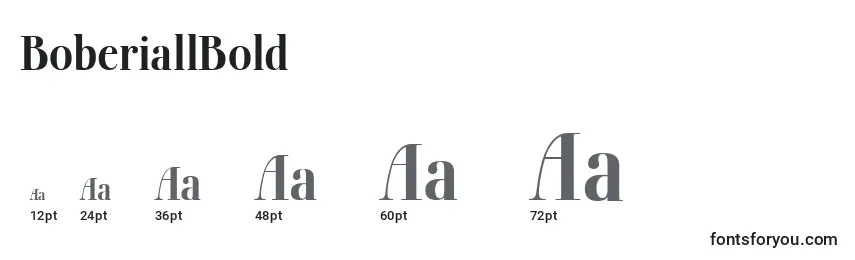 BoberiallBold Font Sizes