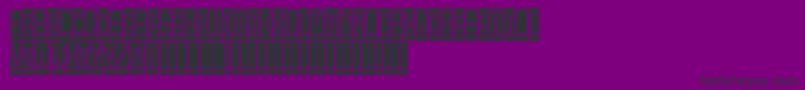 More about BlocktitlingStandard Font BlocktitlingStandard Font – Black Fonts on Purple Background